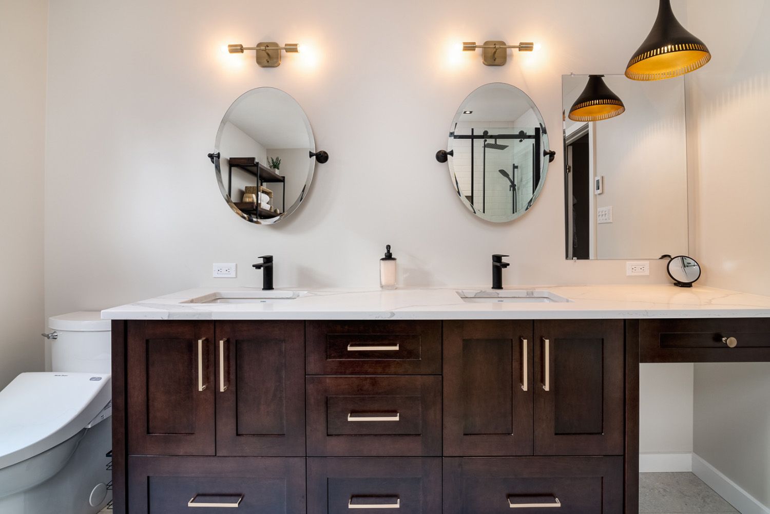 Precise details from cabinetry to finish